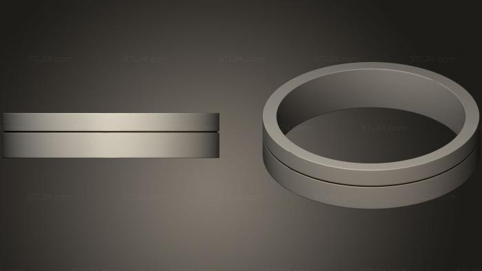 Jewelry rings (Ring 122, JVLRP_0604) 3D models for cnc